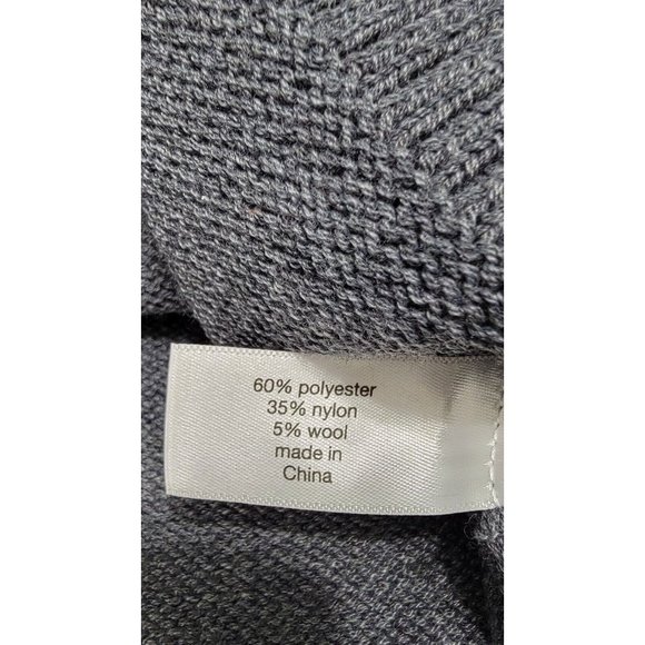 Lane Bryant Womens Gray Long-Sleeve Crew Neck Pointelle Pullover Size 26/28 NWT - Picture 7 of 12